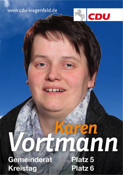 Unsere Frau fr die Streuer Vereine - egal ob Chor, Schtzenverein oder Sportverein - Karen ist in Action