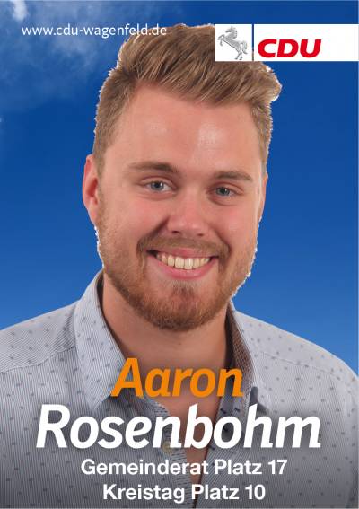Aaron - unser Vertreter der Auszubildenden.